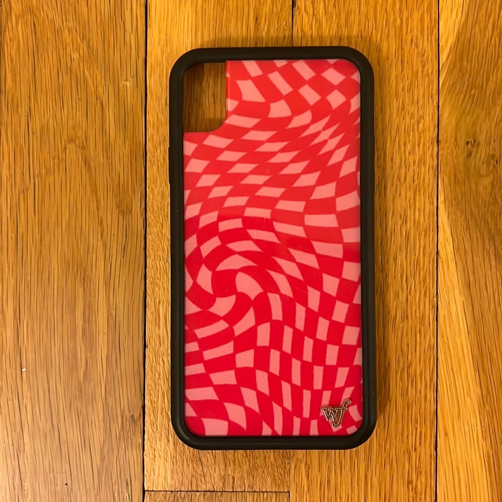 Wildflower Pink Crazy Checkers Case